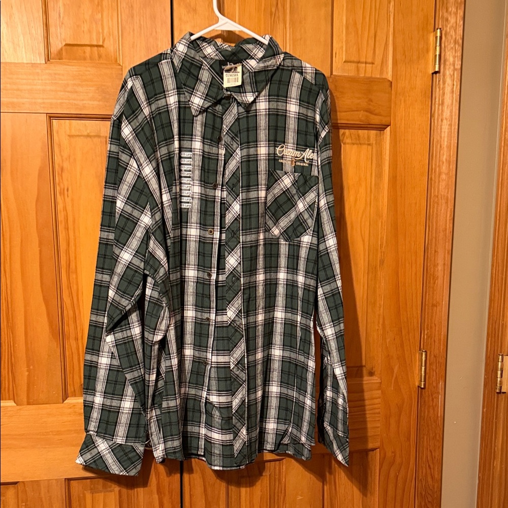 Boxercraft Forest and White Checkered Men's Shirt